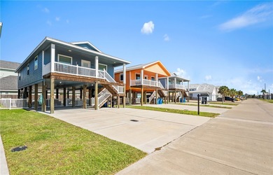 Welcome to this stunning 2021 built stilt style coastal retreat on Palmilla Beach Golf Club in Texas - for sale on GolfHomes.com, golf home, golf lot