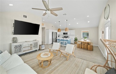 Welcome to this stunning 2021 built stilt style coastal retreat on Palmilla Beach Golf Club in Texas - for sale on GolfHomes.com, golf home, golf lot