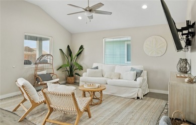 Welcome to this stunning 2021 built stilt style coastal retreat on Palmilla Beach Golf Club in Texas - for sale on GolfHomes.com, golf home, golf lot