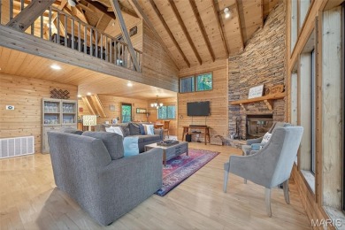 Welcome to 1746 Sonnenblick Drive -- a stunning chalet retreat on Innsbrook Resort Golf Course in Missouri - for sale on GolfHomes.com, golf home, golf lot