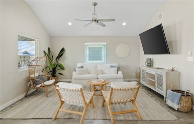 Welcome to this stunning 2021 built stilt style coastal retreat on Palmilla Beach Golf Club in Texas - for sale on GolfHomes.com, golf home, golf lot