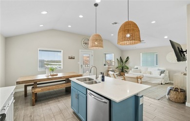 Welcome to this stunning 2021 built stilt style coastal retreat on Palmilla Beach Golf Club in Texas - for sale on GolfHomes.com, golf home, golf lot