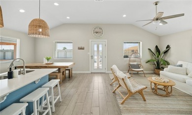 Welcome to this stunning 2021 built stilt style coastal retreat on Palmilla Beach Golf Club in Texas - for sale on GolfHomes.com, golf home, golf lot