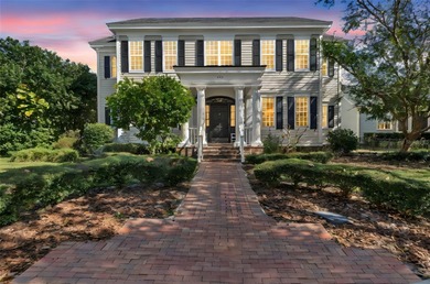 Step into an exceptional Celebration estate home where location on Celebration Golf Club in Florida - for sale on GolfHomes.com, golf home, golf lot