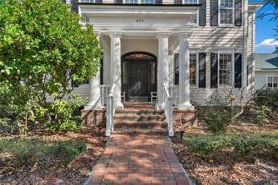 Step into an exceptional Celebration estate home where location on Celebration Golf Club in Florida - for sale on GolfHomes.com, golf home, golf lot