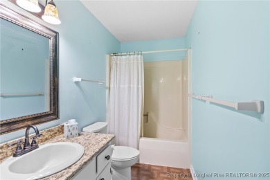 Beautiful flowing split bedroom ranch floor plan situated on the on Carolina Trace Country Club in North Carolina - for sale on GolfHomes.com, golf home, golf lot