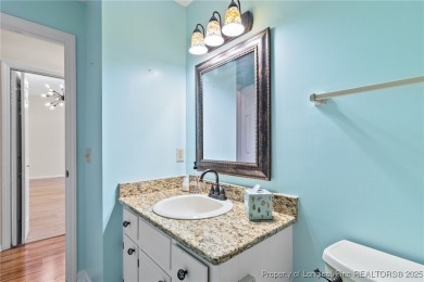 Beautiful flowing split bedroom ranch floor plan situated on the on Carolina Trace Country Club in North Carolina - for sale on GolfHomes.com, golf home, golf lot