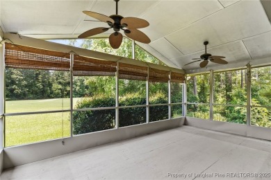 Beautiful flowing split bedroom ranch floor plan situated on the on Carolina Trace Country Club in North Carolina - for sale on GolfHomes.com, golf home, golf lot