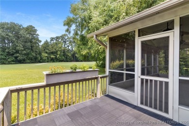 Beautiful flowing split bedroom ranch floor plan situated on the on Carolina Trace Country Club in North Carolina - for sale on GolfHomes.com, golf home, golf lot