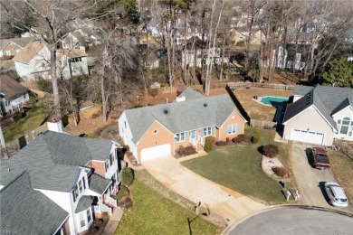 Nestled in a quiet cul-de-sac this meticulously maintained 4 on Greenbrier Country Club in Virginia - for sale on GolfHomes.com, golf home, golf lot