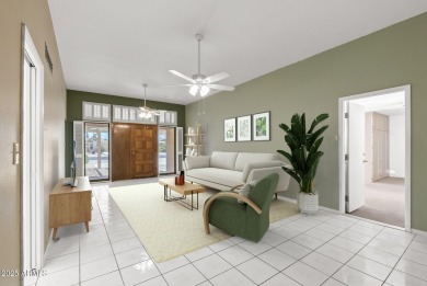 Location, location! This charming 3-bedroom, 2.5-bath home in on PalmBrook Country Club in Arizona - for sale on GolfHomes.com, golf home, golf lot