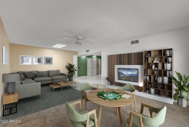 Location, location! This charming 3-bedroom, 2.5-bath home in on PalmBrook Country Club in Arizona - for sale on GolfHomes.com, golf home, golf lot