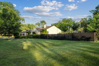Stunning Stone and Cedar Ranch on a huge corner lot in desirable on White Pines Golf Course in Illinois - for sale on GolfHomes.com, golf home, golf lot