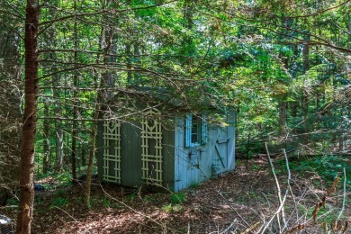 Tucked at the end of a quiet cul-de-sac, this post-and-beam cape on Eastman Golf Links in New Hampshire - for sale on GolfHomes.com, golf home, golf lot