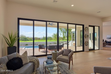 Sophisticated Single-Level Living with Breathtaking City Lights on Ancala Country Club in Arizona - for sale on GolfHomes.com, golf home, golf lot