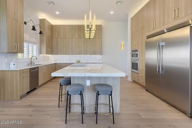 Sophisticated Single-Level Living with Breathtaking City Lights on Ancala Country Club in Arizona - for sale on GolfHomes.com, golf home, golf lot