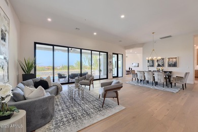 Sophisticated Single-Level Living with Breathtaking City Lights on Ancala Country Club in Arizona - for sale on GolfHomes.com, golf home, golf lot