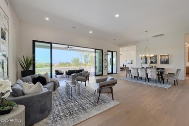 Sophisticated Single-Level Living with Breathtaking City Lights on Ancala Country Club in Arizona - for sale on GolfHomes.com, golf home, golf lot