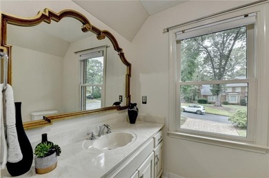 Nestled on a quiet cul-de-sac street just steps from the on Country Club of Roswell in Georgia - for sale on GolfHomes.com, golf home, golf lot