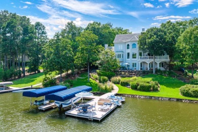 Discover unparalleled elegance in this exquisite Reynolds Lake on Reynolds Lake Oconee - The Landing in Georgia - for sale on GolfHomes.com, golf home, golf lot