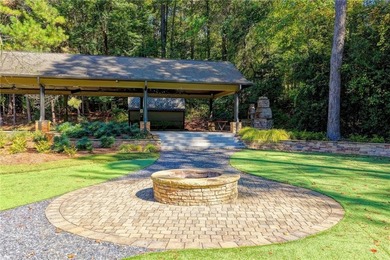 Nestled on a quiet cul-de-sac street just steps from the on Country Club of Roswell in Georgia - for sale on GolfHomes.com, golf home, golf lot