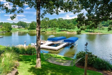 Discover unparalleled elegance in this exquisite Reynolds Lake on Reynolds Lake Oconee - The Landing in Georgia - for sale on GolfHomes.com, golf home, golf lot