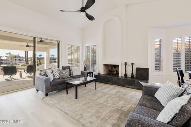 Resort-style living with stunning LAKE, GOLF course, and on Oakwood Golf Club  in Arizona - for sale on GolfHomes.com, golf home, golf lot