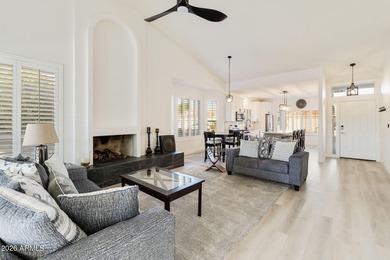 Resort-style living with stunning LAKE, GOLF course, and on Oakwood Golf Club  in Arizona - for sale on GolfHomes.com, golf home, golf lot