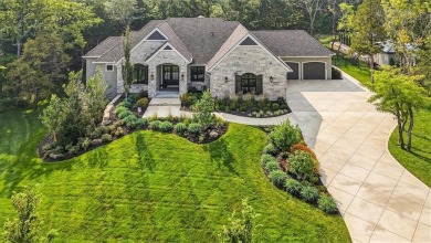 Luxury and modern elegance converge in this custom reverse 1 on Shadow Glen Golf Club in Kansas - for sale on GolfHomes.com, golf home, golf lot