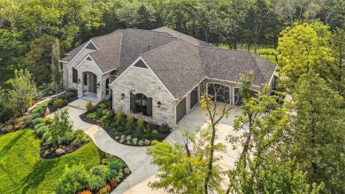 Luxury and modern elegance converge in this custom reverse 1 on Shadow Glen Golf Club in Kansas - for sale on GolfHomes.com, golf home, golf lot