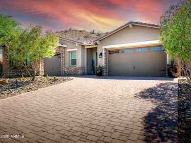 Perched on a premium view lot in Estrella Mountain Ranch, this on Estrella Mountain Ranch Golf Course in Arizona - for sale on GolfHomes.com, golf home, golf lot