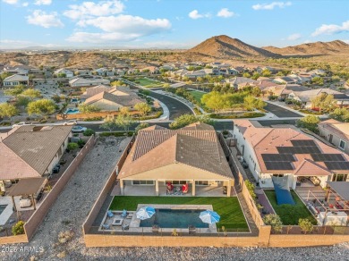 Perched on a premium view lot in Estrella Mountain Ranch, this on Estrella Mountain Ranch Golf Course in Arizona - for sale on GolfHomes.com, golf home, golf lot