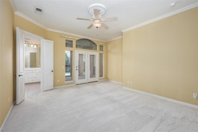 Let the golf cart paths welcome you to this refined single-story on Stonebridge Ranch Country Club in Texas - for sale on GolfHomes.com, golf home, golf lot