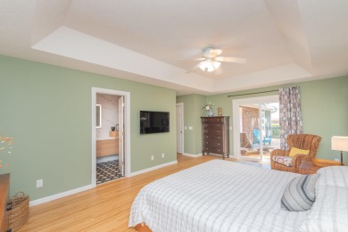 This stunning 3-bedroom, 2-bath home with a spacious flex room on The Golf Club At Cedar Creek in South Carolina - for sale on GolfHomes.com, golf home, golf lot