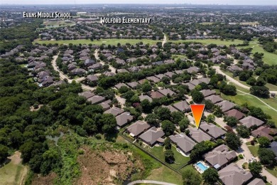 Let the golf cart paths welcome you to this refined single-story on Stonebridge Ranch Country Club in Texas - for sale on GolfHomes.com, golf home, golf lot