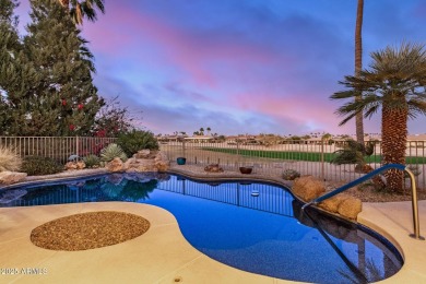 This stunning 4-bed, 3-bath extended Borgata with a private on Cimarron Golf Club in Arizona - for sale on GolfHomes.com, golf home, golf lot