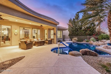 This stunning 4-bed, 3-bath extended Borgata with a private on Cimarron Golf Club in Arizona - for sale on GolfHomes.com, golf home, golf lot