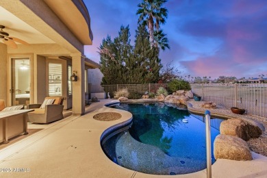 This stunning 4-bed, 3-bath extended Borgata with a private on Cimarron Golf Club in Arizona - for sale on GolfHomes.com, golf home, golf lot