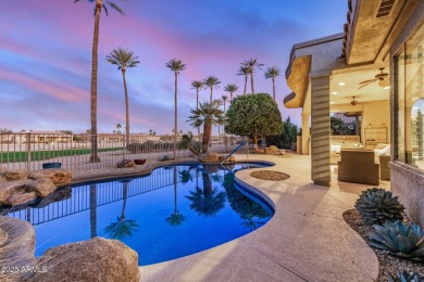 This stunning 4-bed, 3-bath extended Borgata with a private on Cimarron Golf Club in Arizona - for sale on GolfHomes.com, golf home, golf lot