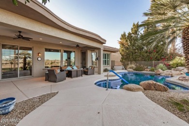 This stunning 4-bed, 3-bath extended Borgata with a private on Cimarron Golf Club in Arizona - for sale on GolfHomes.com, golf home, golf lot