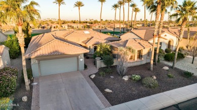 This stunning 4-bed, 3-bath extended Borgata with a private on Cimarron Golf Club in Arizona - for sale on GolfHomes.com, golf home, golf lot