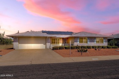 Beautiful Sun City 3 bedroom Stanford model, popular North South on PalmBrook Country Club in Arizona - for sale on GolfHomes.com, golf home, golf lot