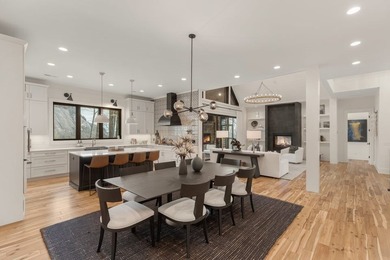 Completed in 2021, this beautifully crafted mountain home offers on Cullasaja Club in North Carolina - for sale on GolfHomes.com, golf home, golf lot