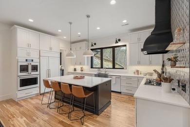 Completed in 2021, this beautifully crafted mountain home offers on Cullasaja Club in North Carolina - for sale on GolfHomes.com, golf home, golf lot