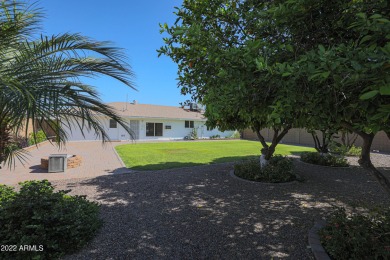 Remarkable Remodel with Large Fenced Yard. AZ Room adds on Sun City Country Club in Arizona - for sale on GolfHomes.com, golf home, golf lot