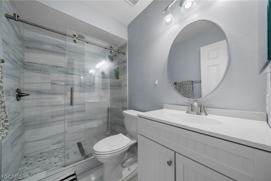 Take in serene water views and embrace the Southwest Florida on Cross Creek Country Club in Florida - for sale on GolfHomes.com, golf home, golf lot