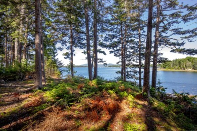 This parcel of waterfront land is perched up and out of the on Tarratine Golf Club in Maine - for sale on GolfHomes.com, golf home, golf lot