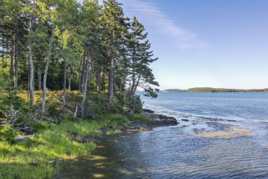 This parcel of waterfront land is perched up and out of the on Tarratine Golf Club in Maine - for sale on GolfHomes.com, golf home, golf lot