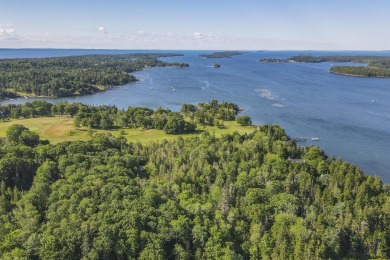 This parcel of waterfront land is perched up and out of the on Tarratine Golf Club in Maine - for sale on GolfHomes.com, golf home, golf lot