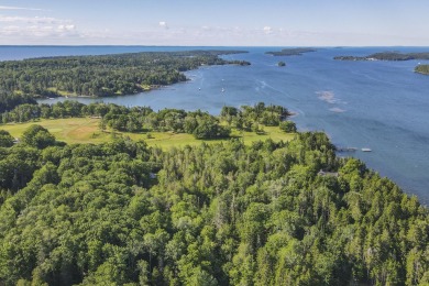 This parcel of waterfront land is perched up and out of the on Tarratine Golf Club in Maine - for sale on GolfHomes.com, golf home, golf lot